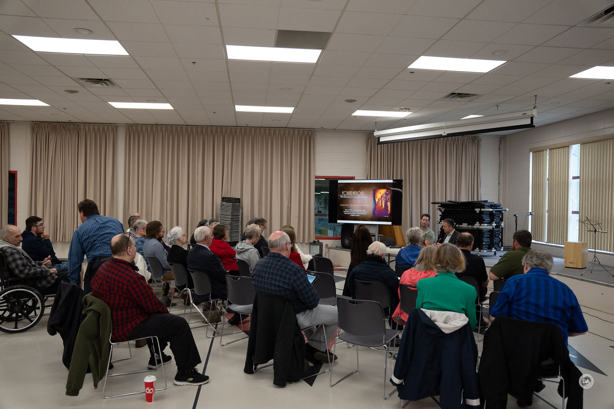 A moment from one of our services